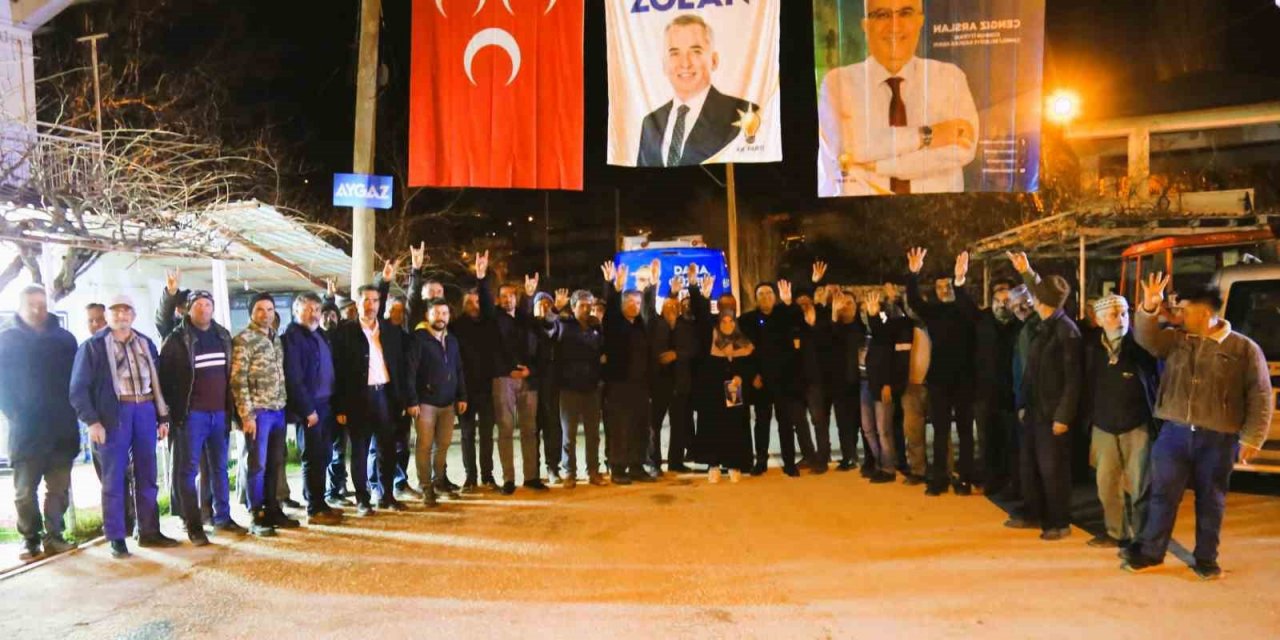 Başkan Arslan Çameli’yi karış karış gezip projelerini anlatıyor