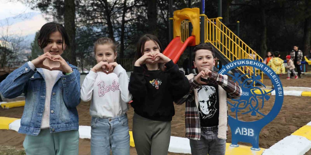 Çocuklar istedi, Başkan Çerçioğlu yaptı