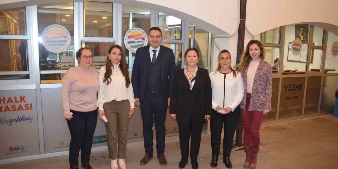 Marmaris Belediyesi, kadın çalışanları unutmadı