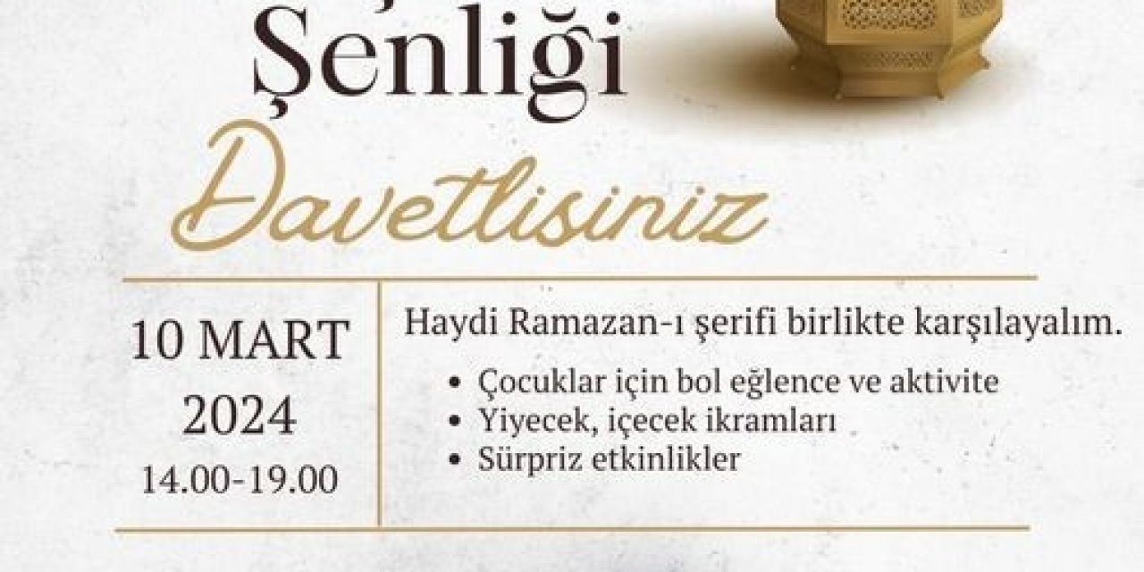 Fethiye’de müftülükten Ramazan karşılama etkinliği