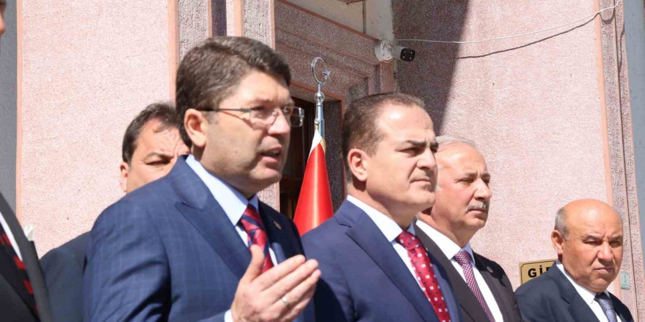 Adalet Bakanı Tunç: “Ülkemiz aleyhine çalışan kimseye müsaade etmeyeceğiz”