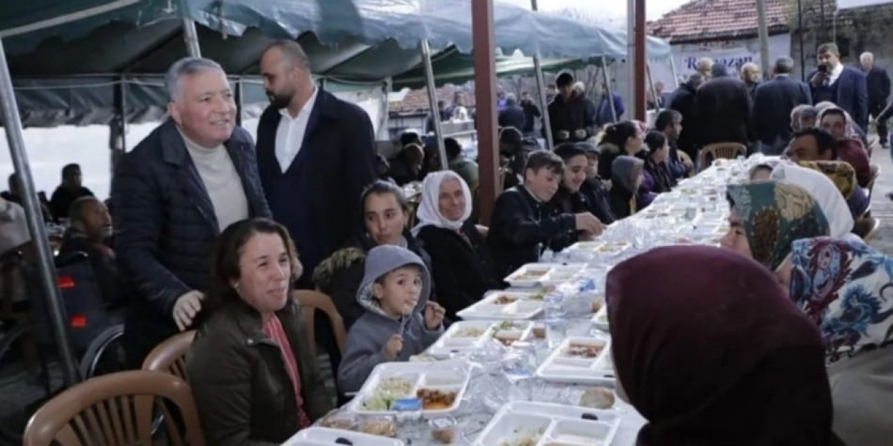 Honaz Belediyesi’nden 22 mahallede 16 iftar