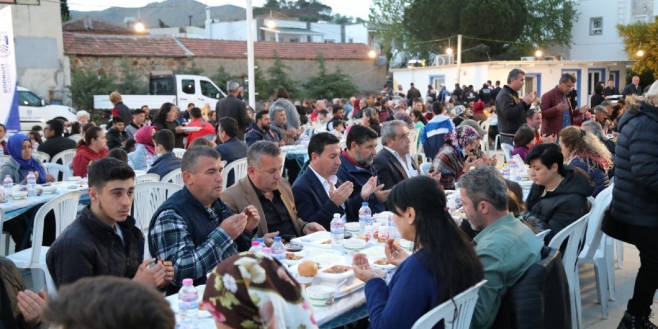 Bodrum’da mahalle iftarları başlıyor