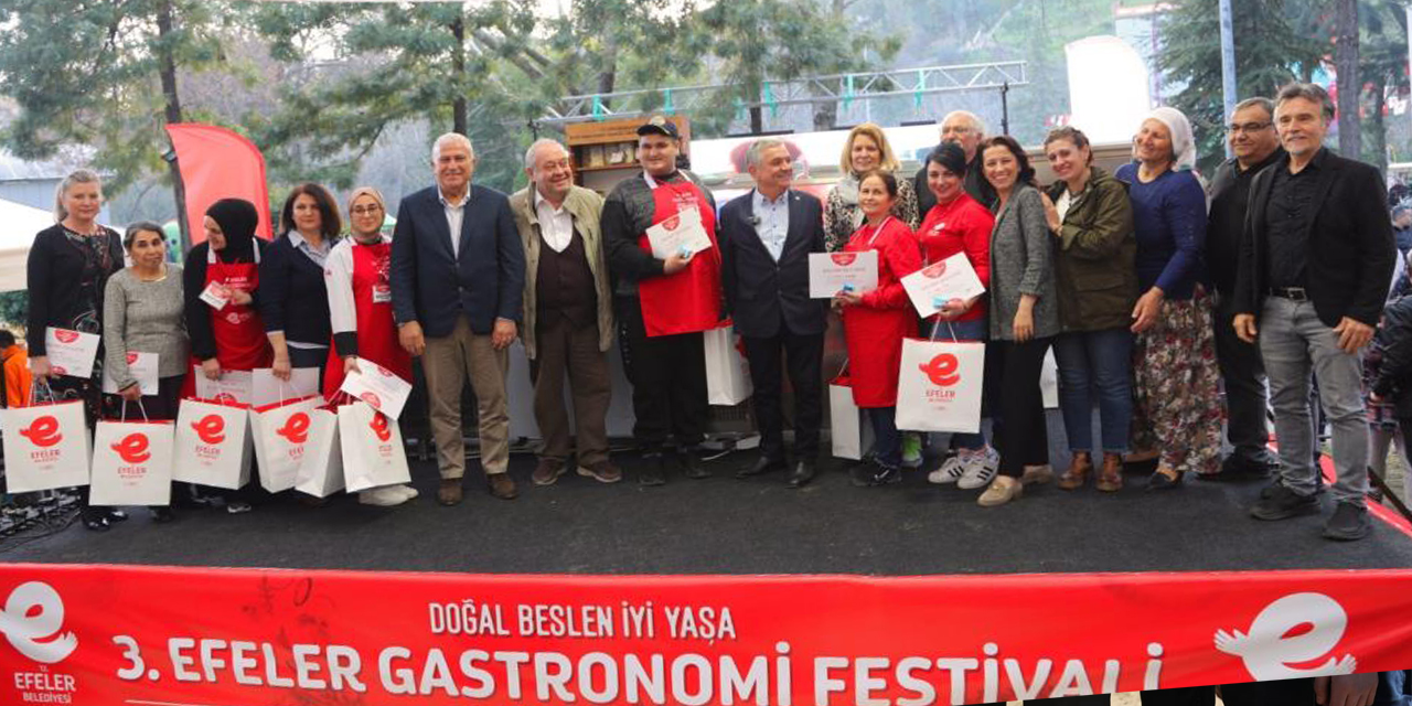 Efeler 3’üncü Gastronomi Festivali sona erdi