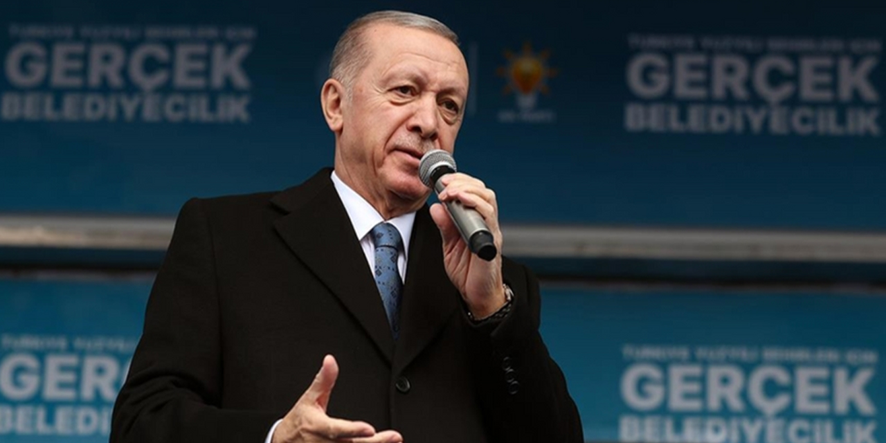 Cumhurbaşkanı Erdoğan: "Yüzlerine Atatürk maskesi takıp yan gelip yattılar"