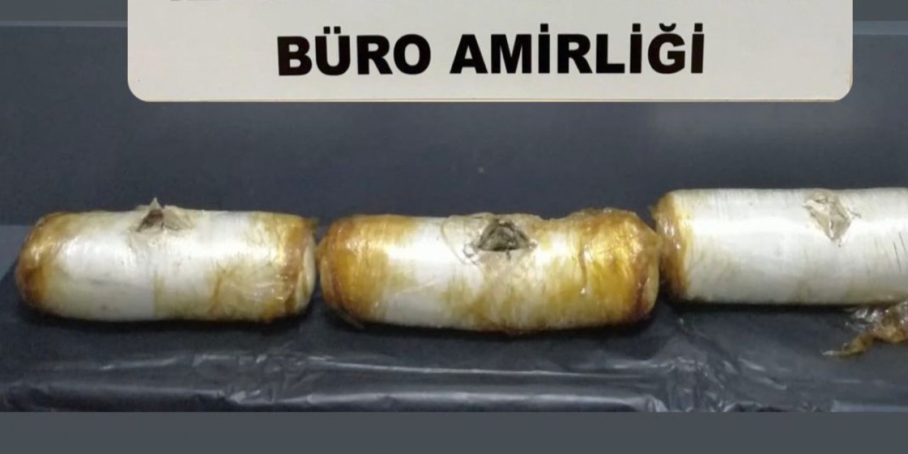 Pekmez bidonundan uyuşturucu çıktı