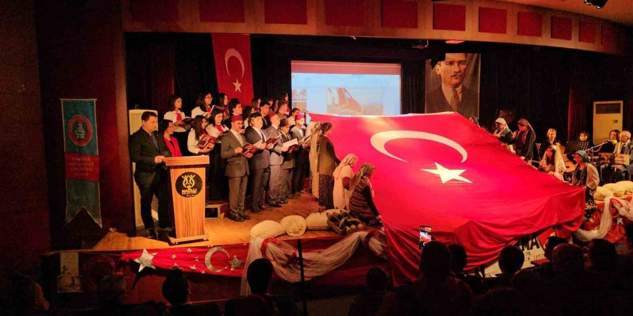 Nazilli’de İstiklal Marşı’nın Kabulü’nün 103. Yılı kutlandı