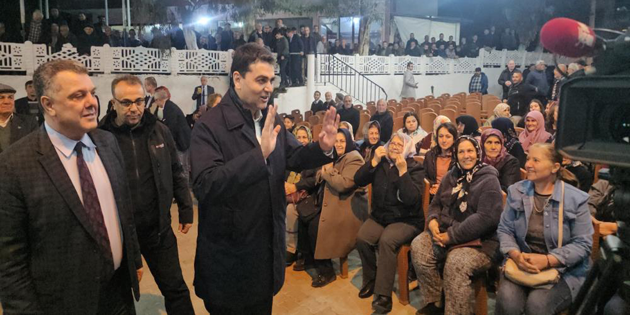 DP Genel Başkanı Uysal, Buharkent’te miting düzenledi