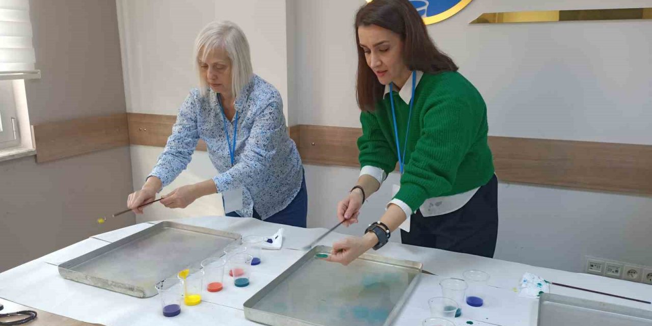 5 ülkeden 15 öğretmen Denizli’de proje eğitime katıldı