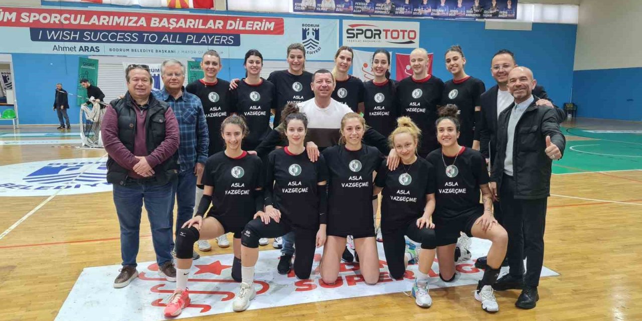 ’Bodrum’un İncileri’ adım adım Sultanlar Ligi’ne gidiyor