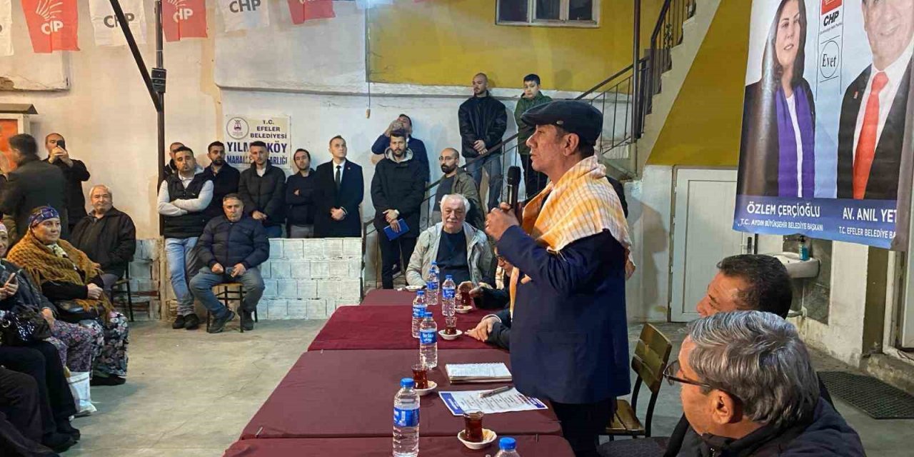Efeler Belediye Başkan Adayı Yetişkin Yılmazköy halkı ile buluştu