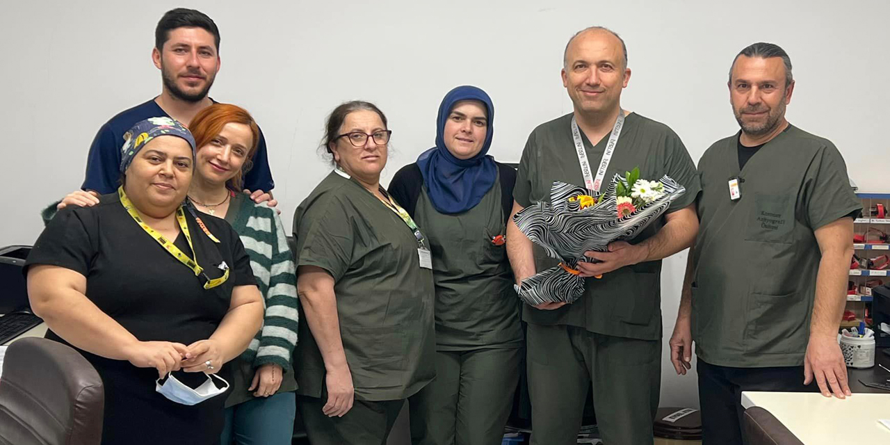 Prof. Dr. Eryılmaz tıp bayramında şifa dağıttı