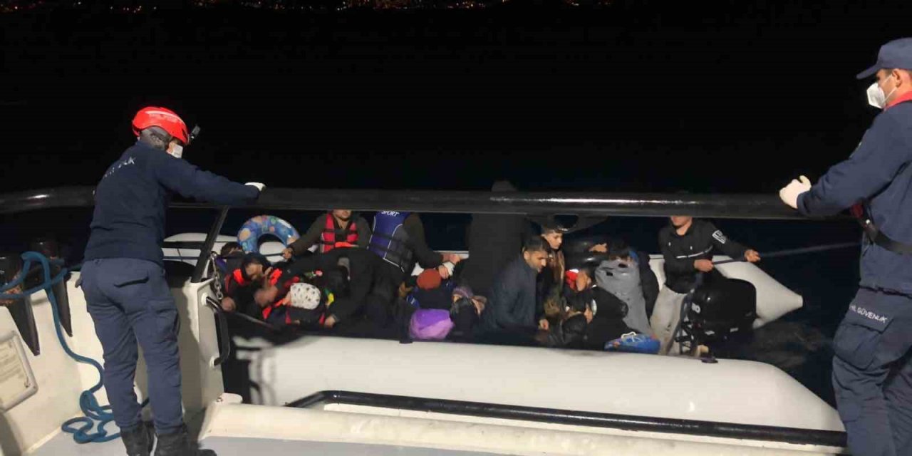 Bodrum’da 31 düzensiz göçmen yakalandı
