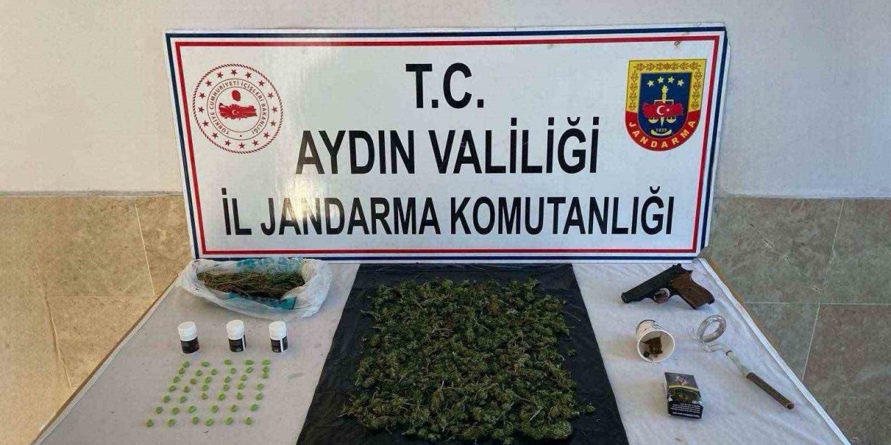 Nazilli’de uyuşturucu operasyonu: 2 gözaltı