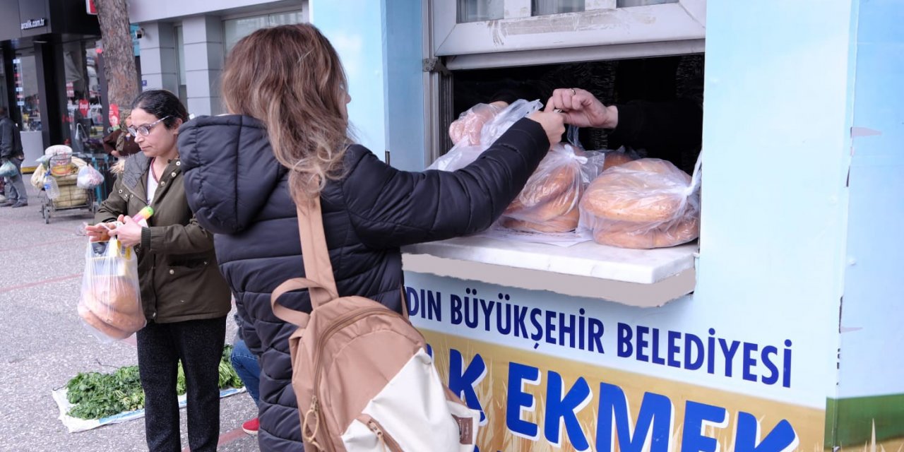 Aydın Büyükşehir Belediyesi’nden 7,5 liraya Ramazan pidesi