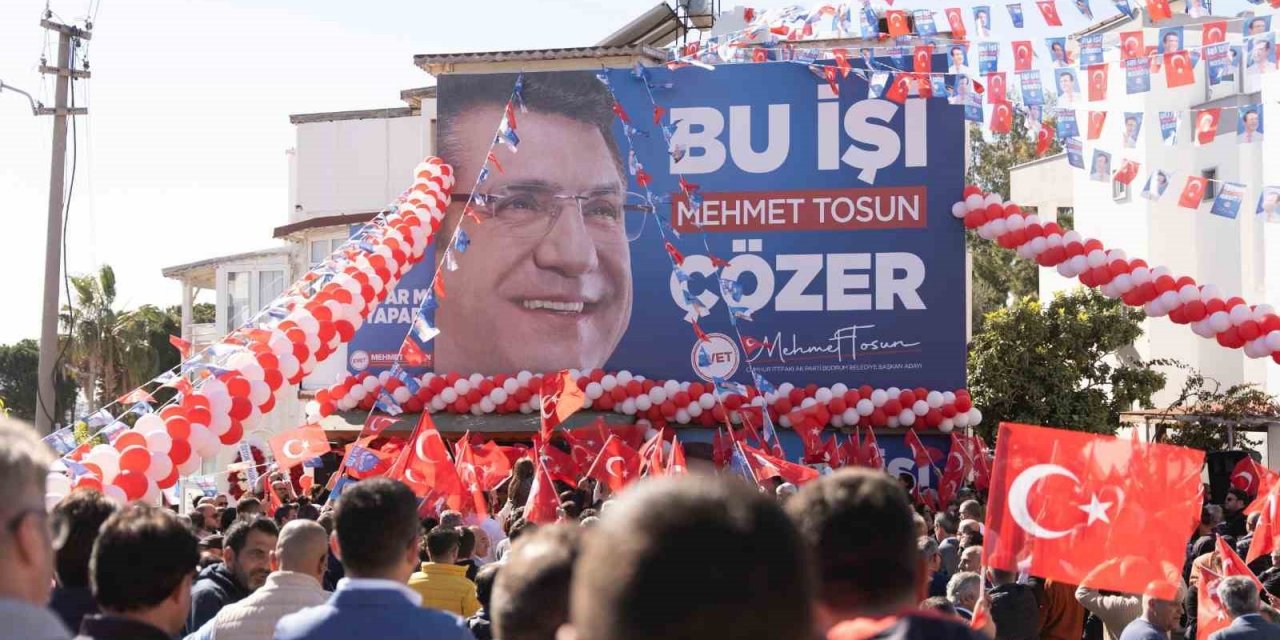 Cumhur İttifakı Bodrum Belediye Başkan Adayı Tosun: "Turgutreis, 15 senedir ötekileştiriliyor, hizmet alamıyor"
