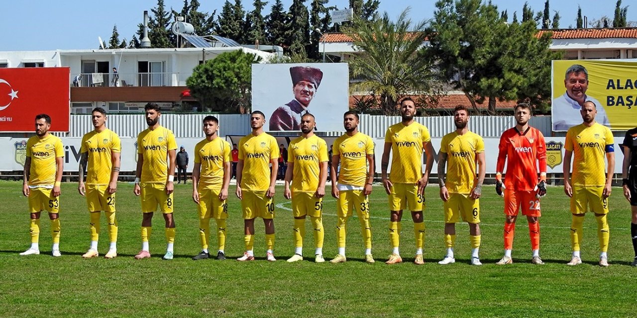 Alaçatıspor deplasmandan 1 puanla döndü