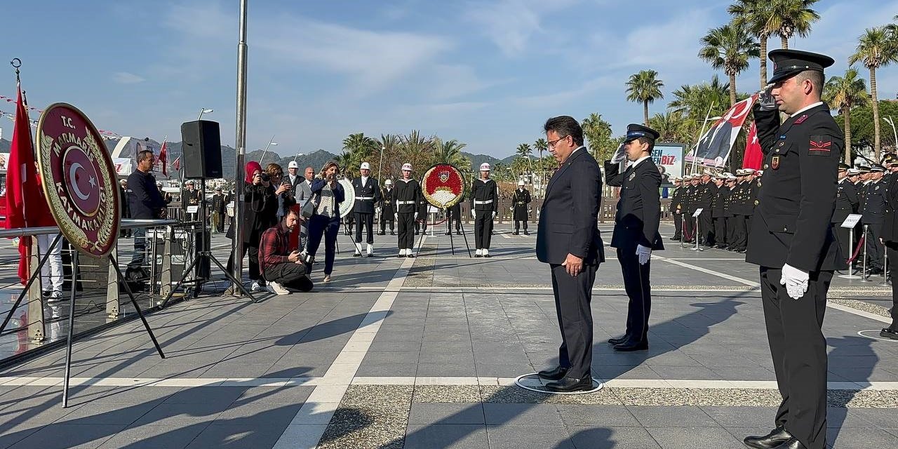Marmaris’te Çanakkale Şehitleri unutulmadı