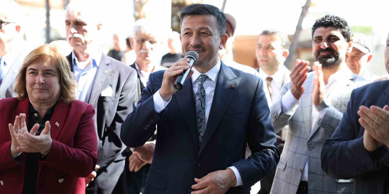 Hamza Dağ: "Arıtma tesisi, tarımsal sulamada kullanılacak"