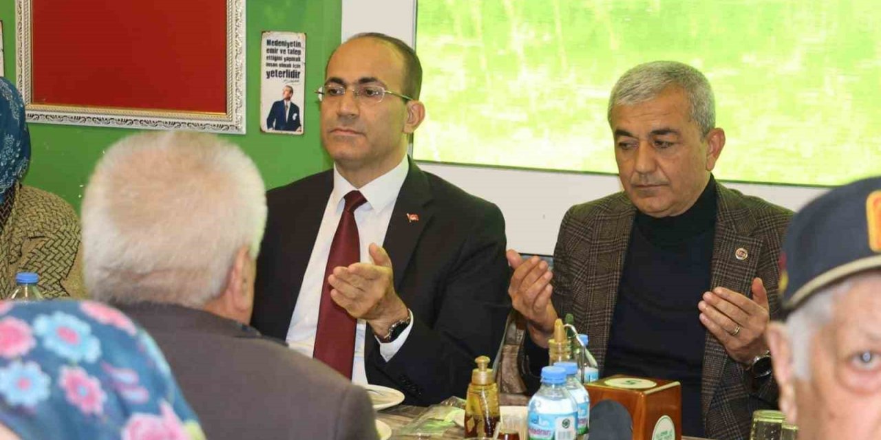Kaymakam Tepeli iftar programında şehit yakınları ve gazileri ağırladı