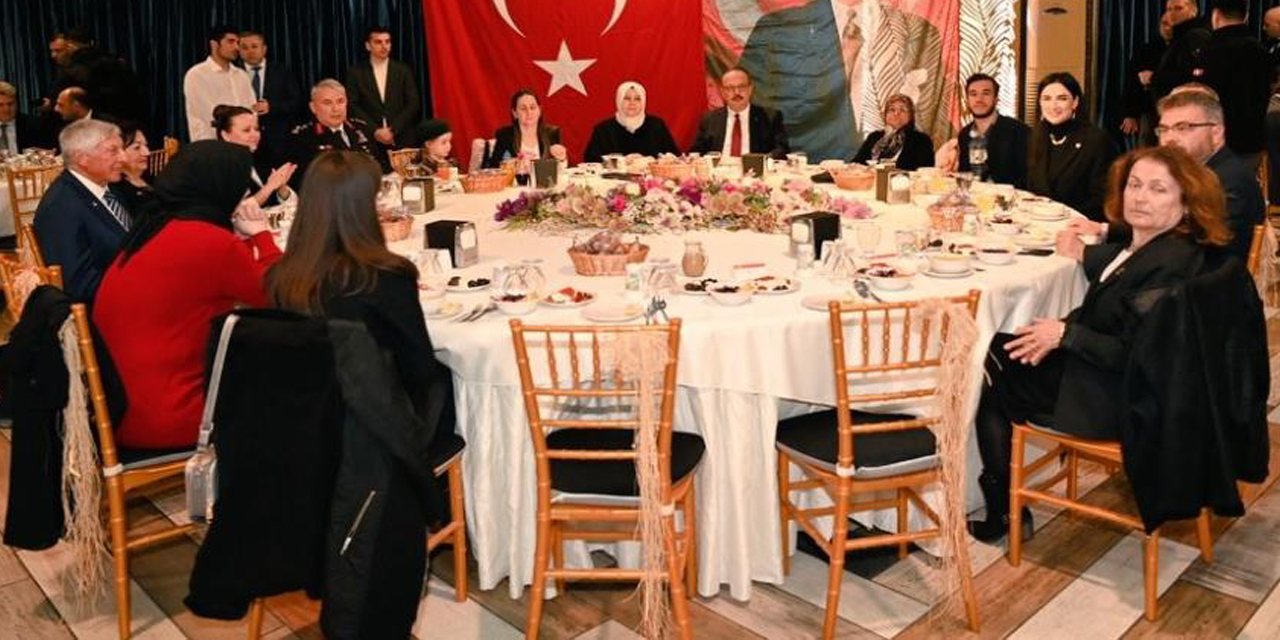 Şehit aileleri ve gaziler iftar programında buluştu