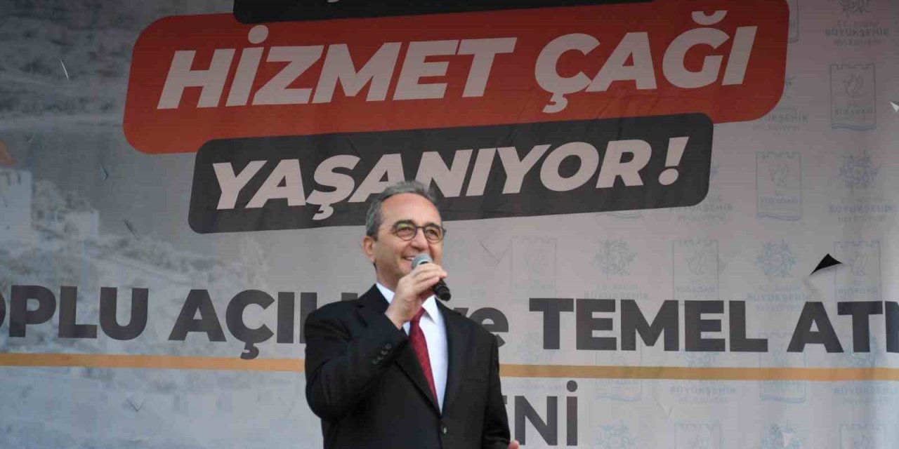 Kuşadası’nda 15 yeni projenin açılış ve temel atma töreni yapıldı