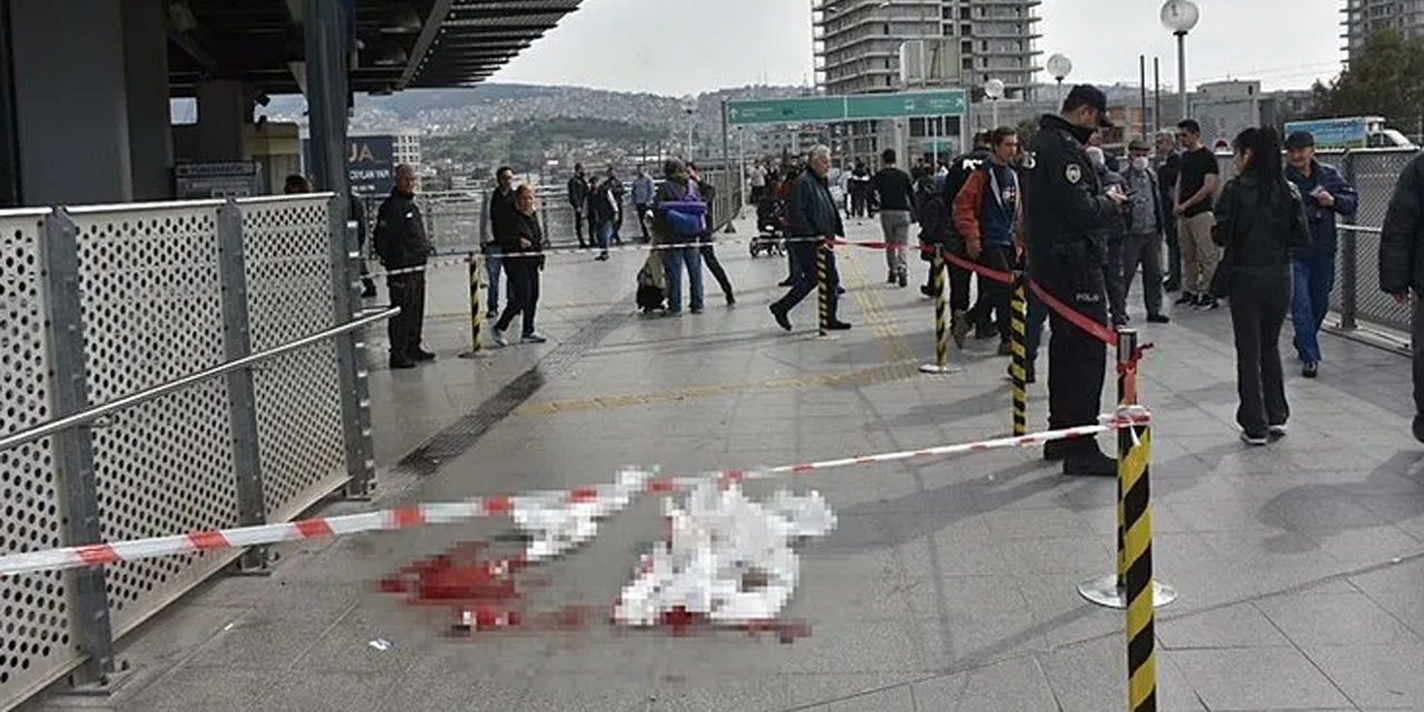 İzmir’de metro girişinde silahlı saldırı: 1 ölü, 2 yaralı