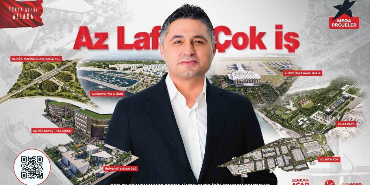 Aliağa Belediye Başkanı Serkan Acar, yeni dönem projelerini açıkladı