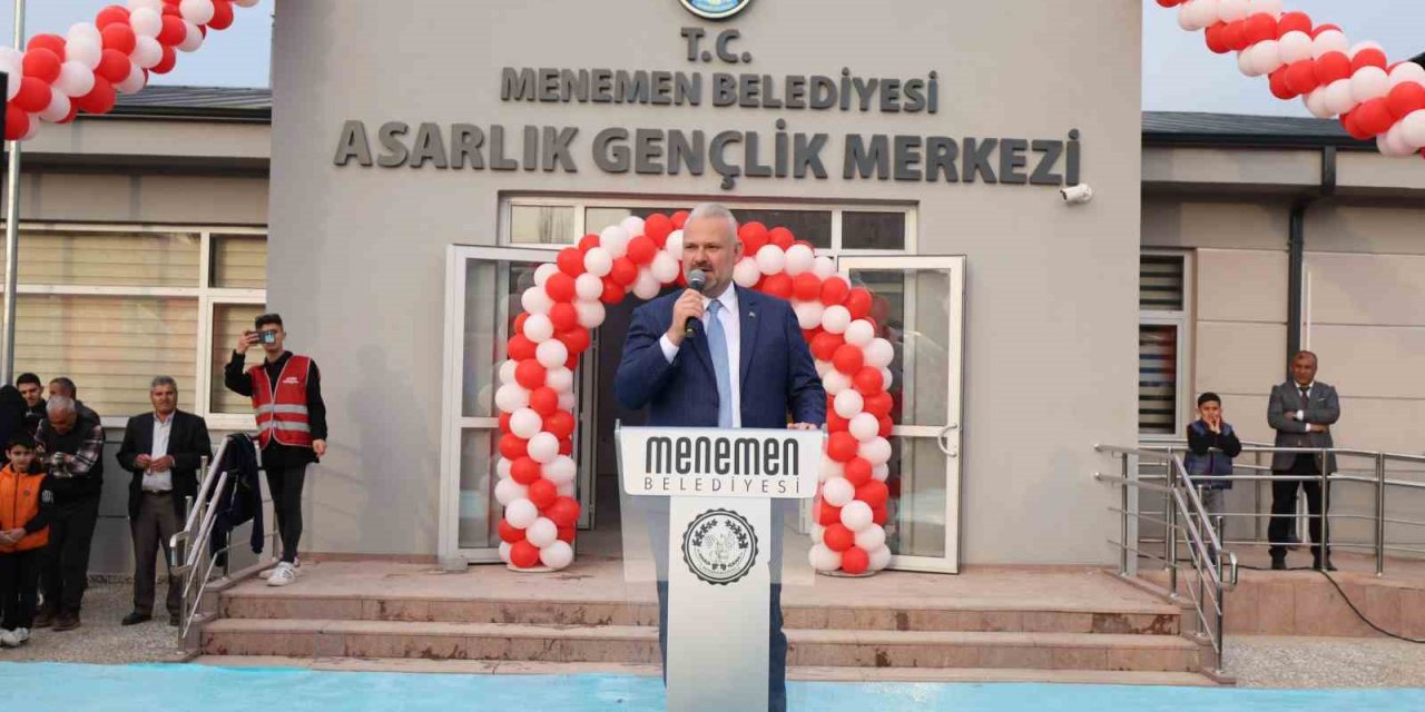 Menemen’de Başkan Pehlivan’dan dev açılış
