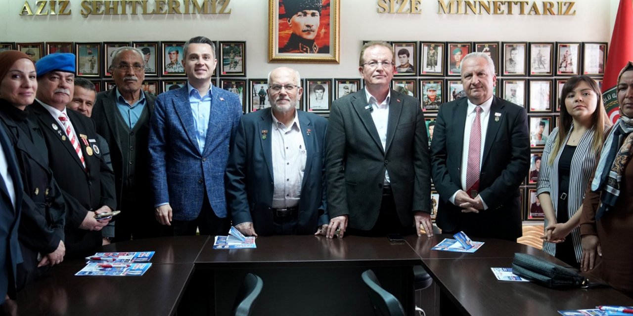 AK Parti Adayları Başer ve Pekdemir’den şehit aileleri ve gazilere anlamlı ziyaret