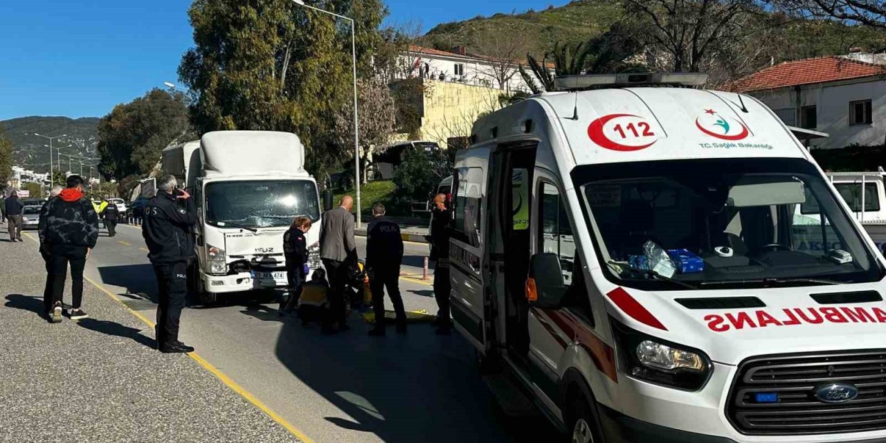 Kamyonetin çarptığı yaşlı kadın hayatını kaybetti