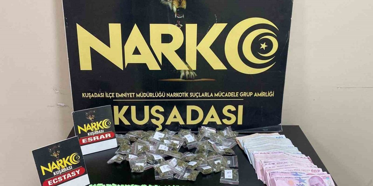 Kuşadası’nda uyuşturucu operasyonu