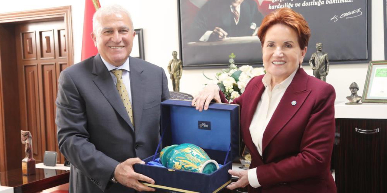 Başkan Atay, İYİ Parti Genel Başkanı Akşener’i ağırladı