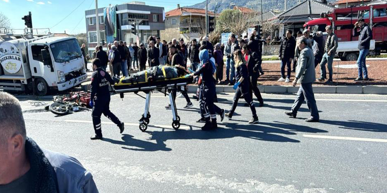 Kuyucak’ta trafik kazası: 1 ölü, 1 ağır yaralı