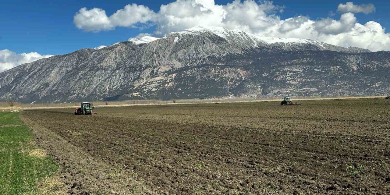 PAÜ Ziraat Fakültesi, Çivril’de kurulan uygulama arazisinde Ar-Ge çalışmalarına başladı