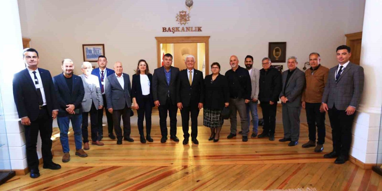 Üretim Kooperatiflerinden Başkan Gürün’e teşekkür ziyareti