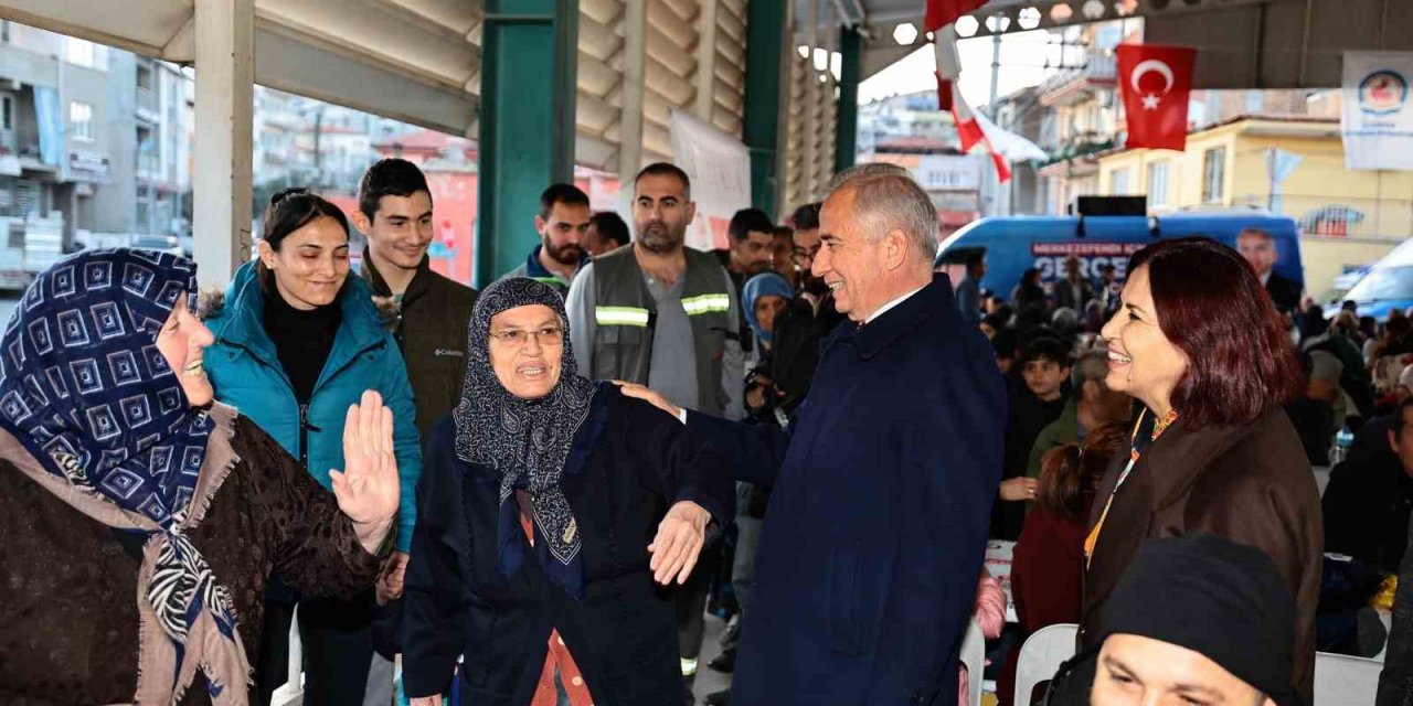 Gönül sofrası İlbade’de kuruldu