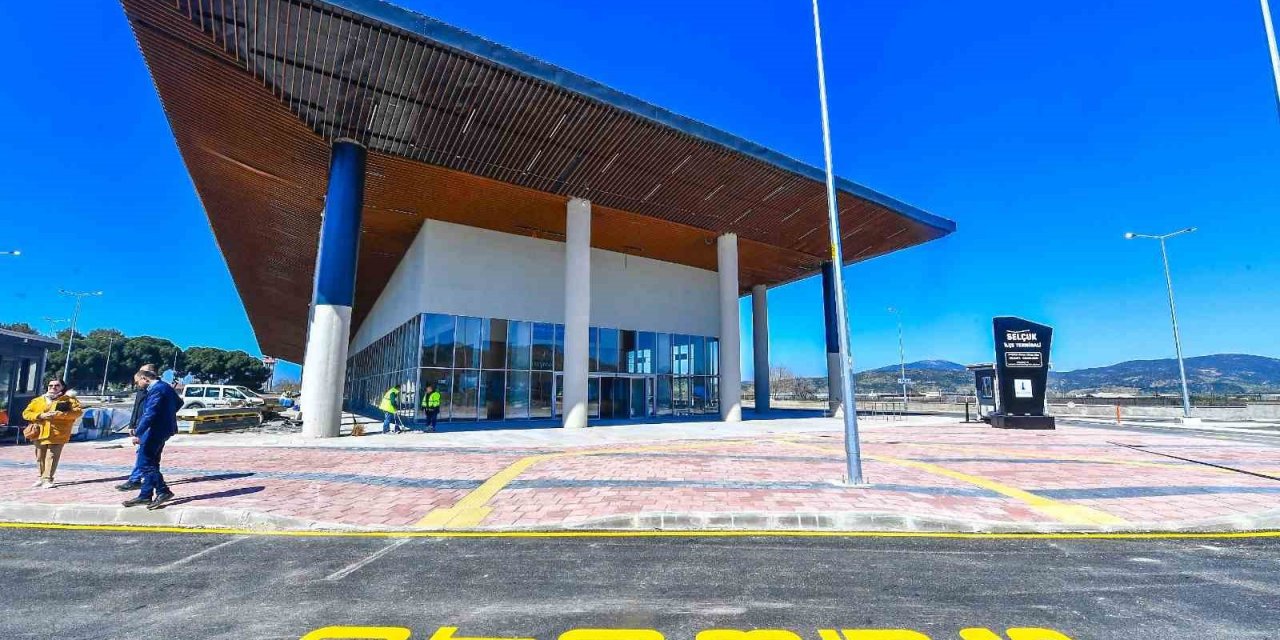 Büyükşehir’den Selçuk’a modern ilçe terminali