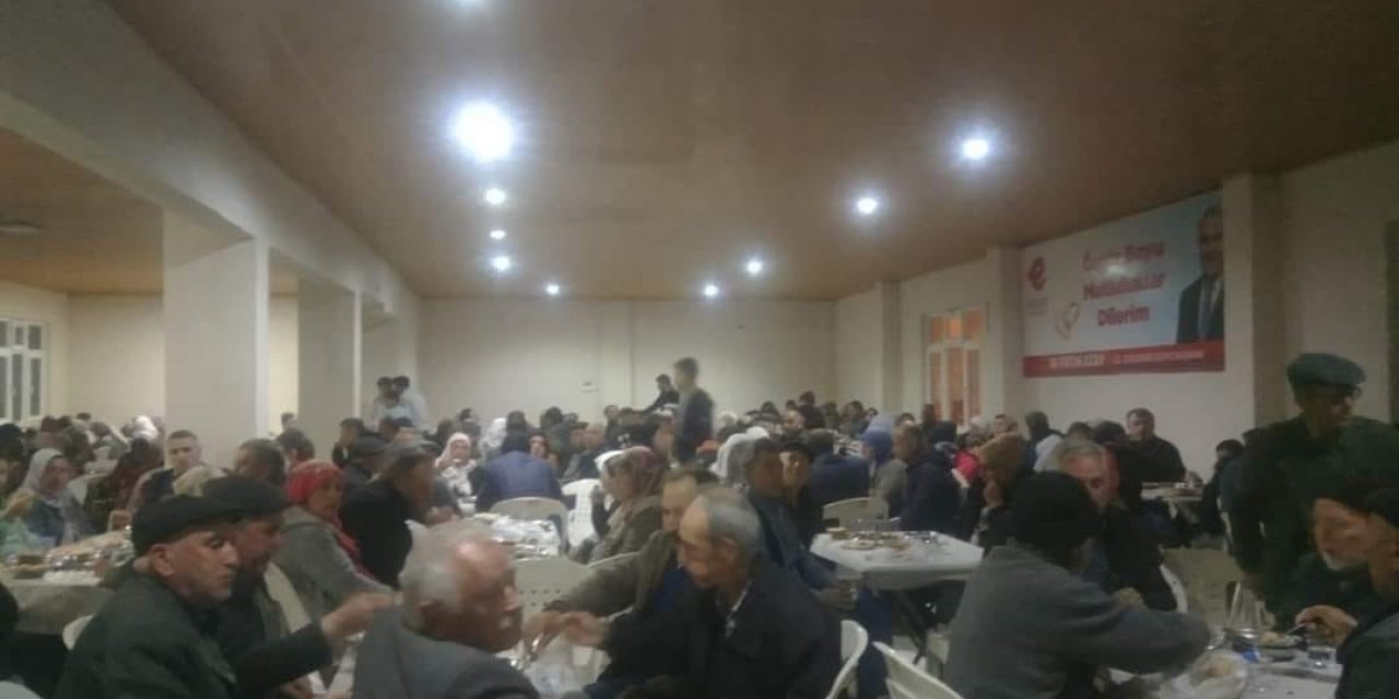 Kayacıklı vatandaşlar iftarda buluştu
