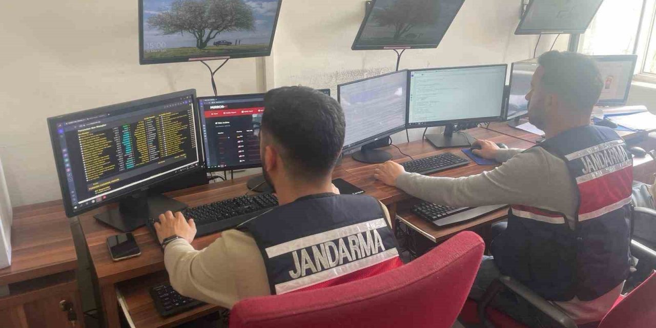 Jandarmanın sanal devriyesi, suçlulara göz açtırmıyor