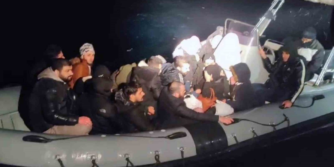 Datça’da 20 düzensiz göçmen yakalandı