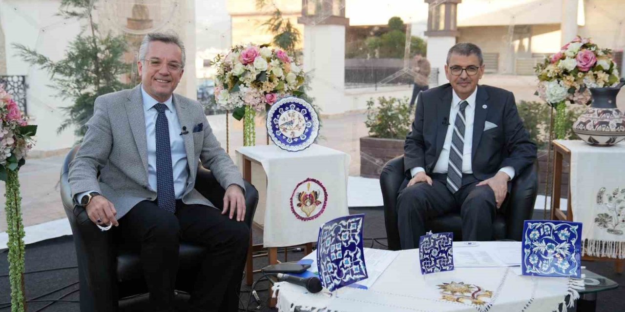 İftara Doğru programının konuğu PAÜ Rektörü Prof. Dr. Ahmet Kutluhan oldu