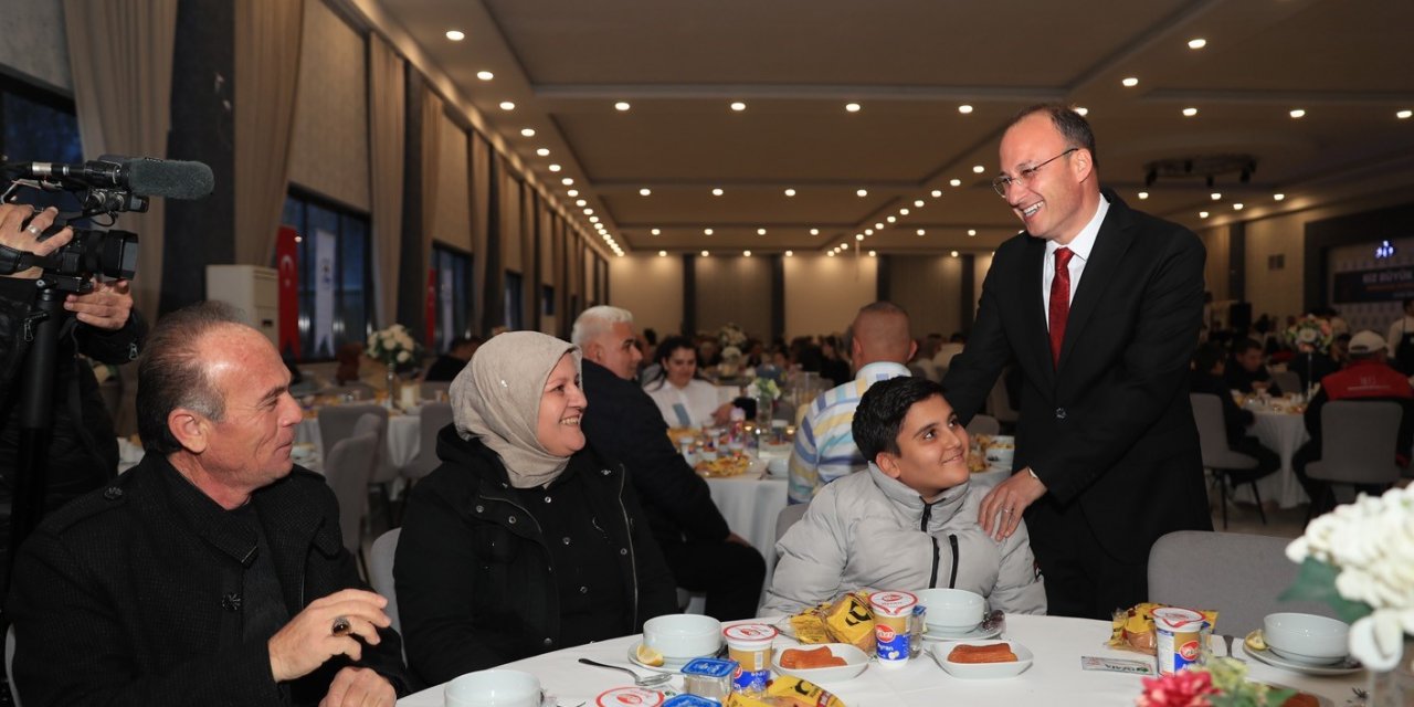 Başkan Örki’den veda yemeği