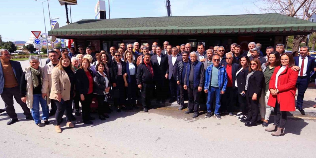 Aras Dalaman’da meslek odaları ve sanayi esnafı ile buluştu