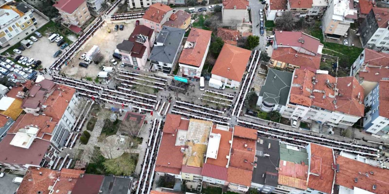 Merkezefendi Belediyesi, Akkonak’ta 5 bin 500 kişilik iftar programı düzenledi