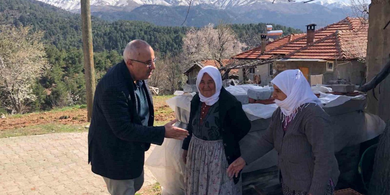 Başkan Arslan, Elmalı Mahallesi sakinleriyle bir araya geldi