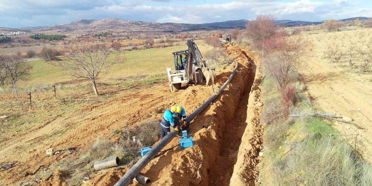 Büyükşehir DESKİ 3 mahallenin daha içme suyu hatlarını yeniledi