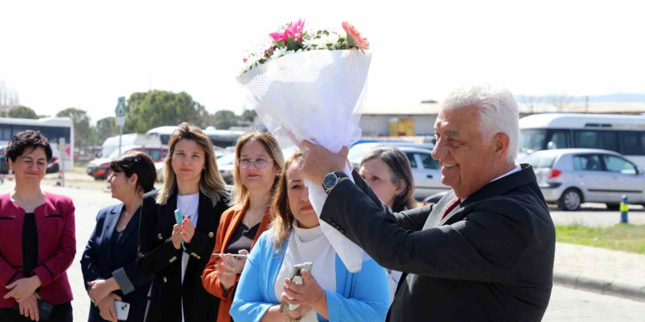 Başkan Gürün’den personele veda ziyaretleri