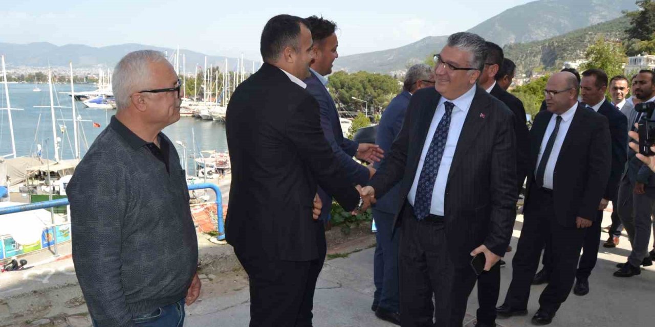 Bakan Yardımcısı Ünüvar, denizcilerin sorunlarını dinledi