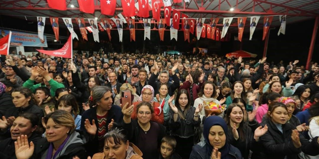 Bozdoğan Belediye Başkan Adayı Özel’in ‘3 T’ formülü vatandaştan tam not aldı